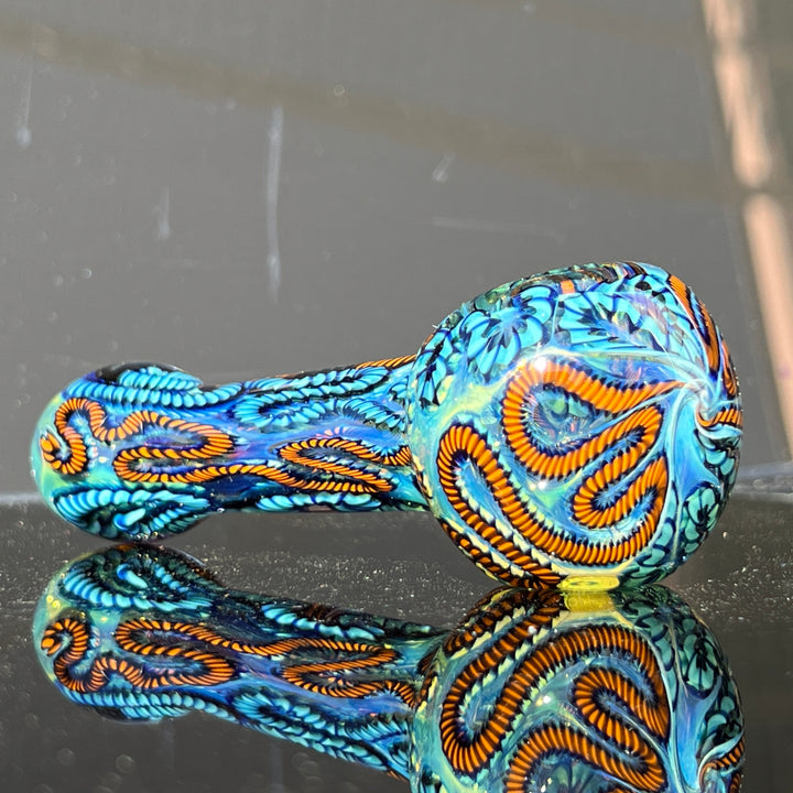 Super Chunky Inside Out Spoon Glass Pipe Tiny Mike   
