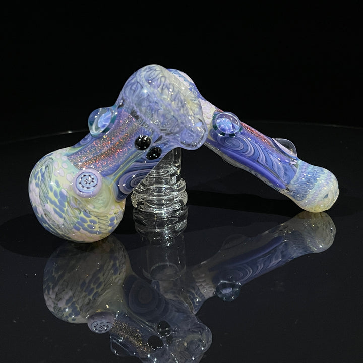 Glass Berry Cupcake Sidecar Bubbler Glass Pipe Glass Berry Cupcake