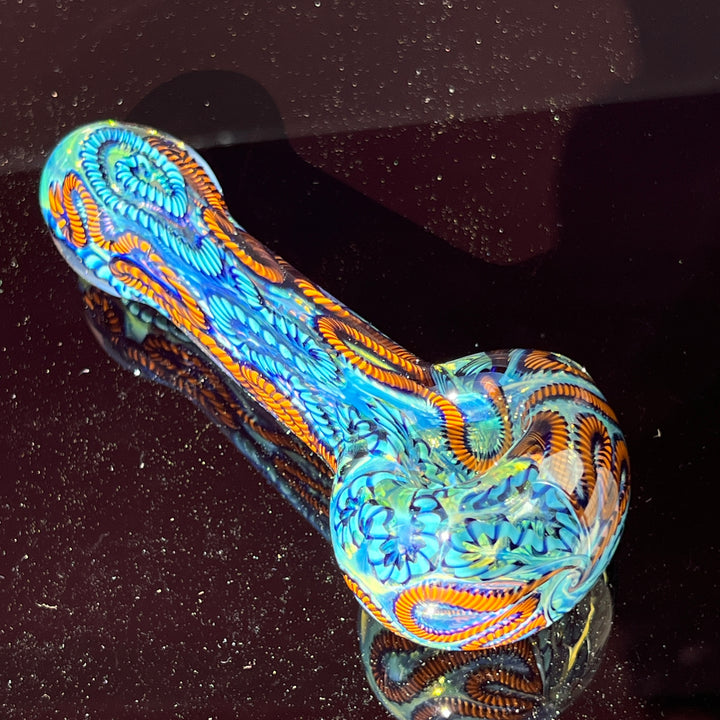 Super Chunky Inside Out Spoon Glass Pipe Tiny Mike   