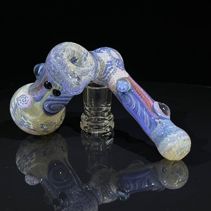 Glass Berry Cupcake Sidecar Bubbler Glass Pipe Glass Berry Cupcake