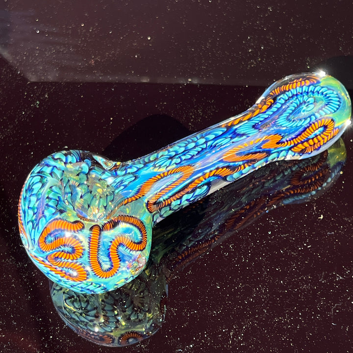 Super Chunky Inside Out Spoon Glass Pipe Tiny Mike   