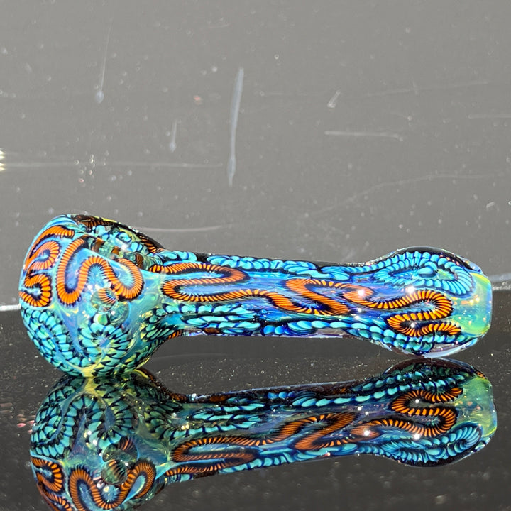 Super Chunky Inside Out Spoon Glass Pipe Tiny Mike   