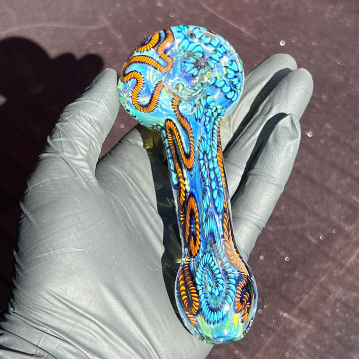 Super Chunky Inside Out Spoon Glass Pipe Tiny Mike   