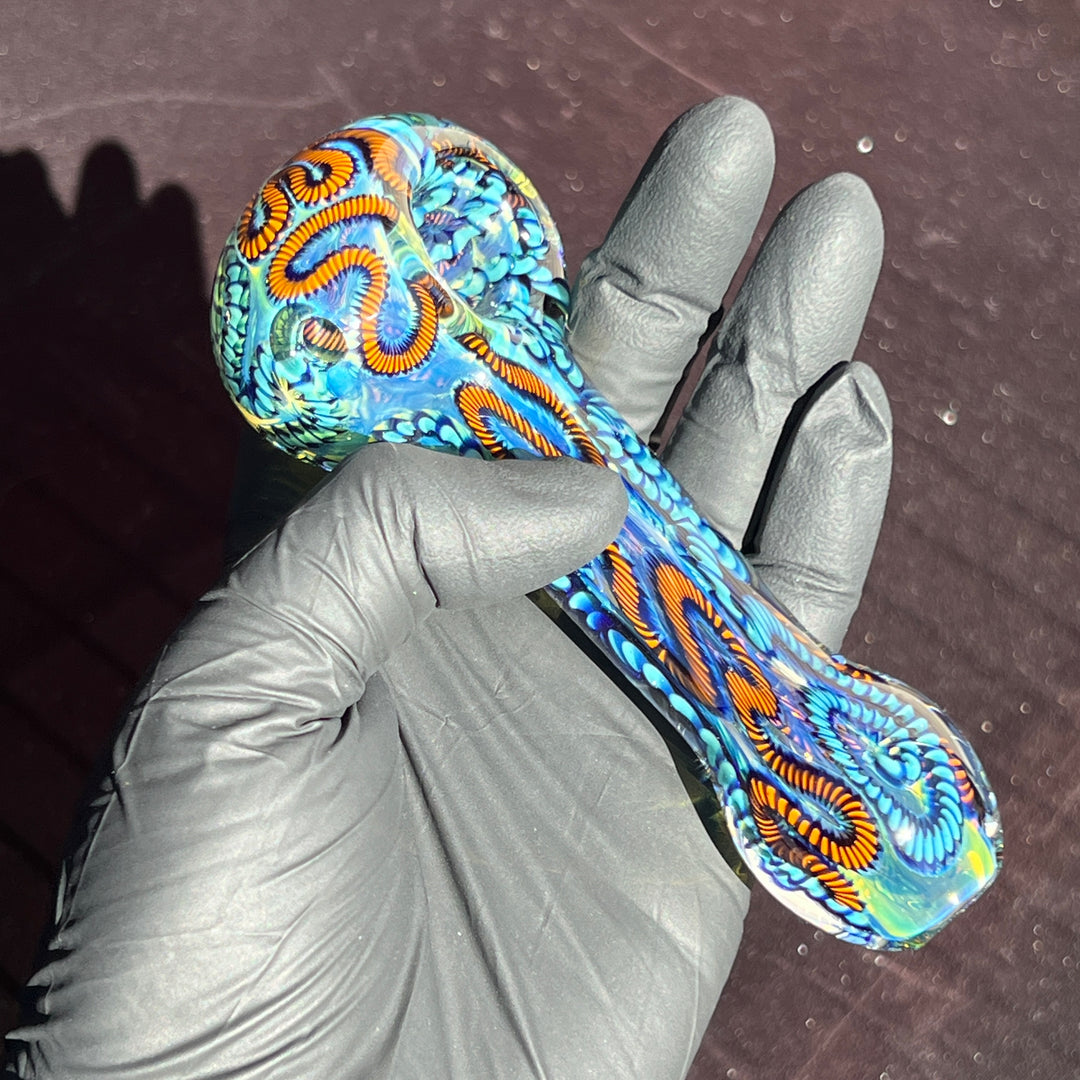 Super Chunky Inside Out Spoon Glass Pipe Tiny Mike   