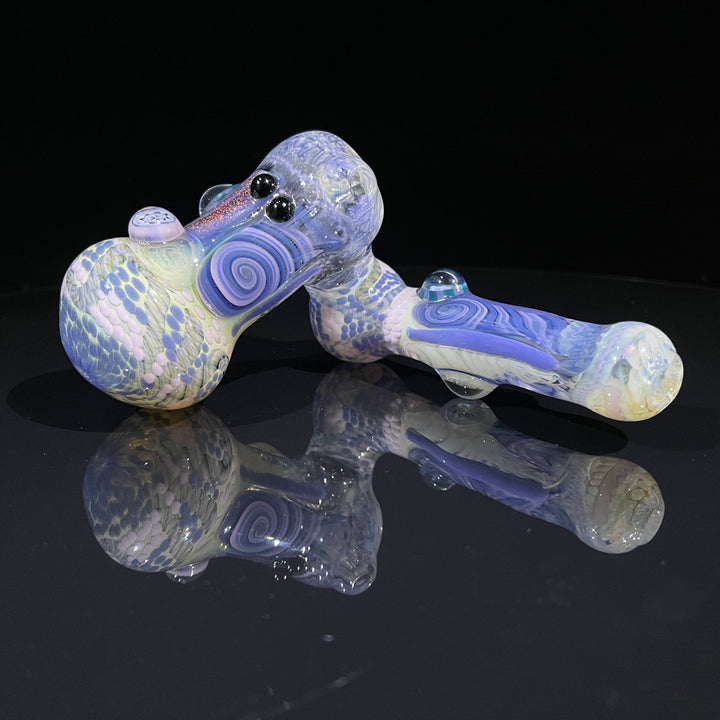 Glass Berry Cupcake Sidecar Bubbler Glass Pipe Glass Berry Cupcake