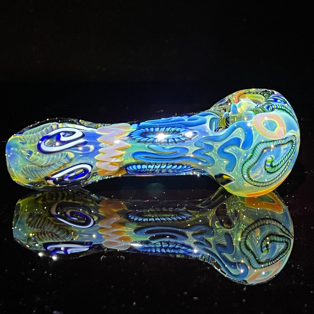 Super Chunky Inside Out Spoon Glass Pipe Tiny Mike   