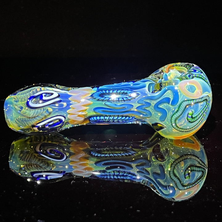 Super Chunky Inside Out Spoon Glass Pipe Tiny Mike   
