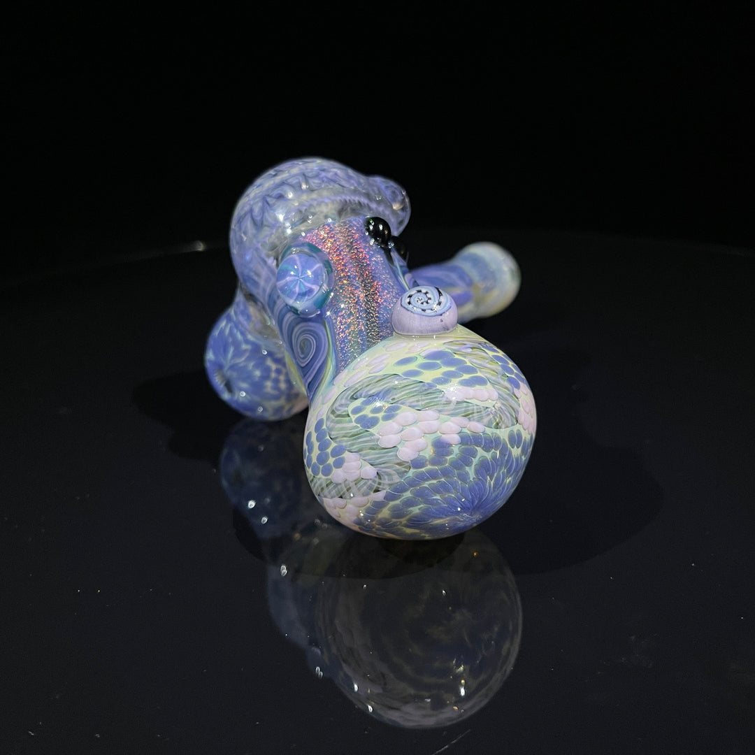 Glass Berry Cupcake Sidecar Bubbler Glass Pipe Glass Berry Cupcake