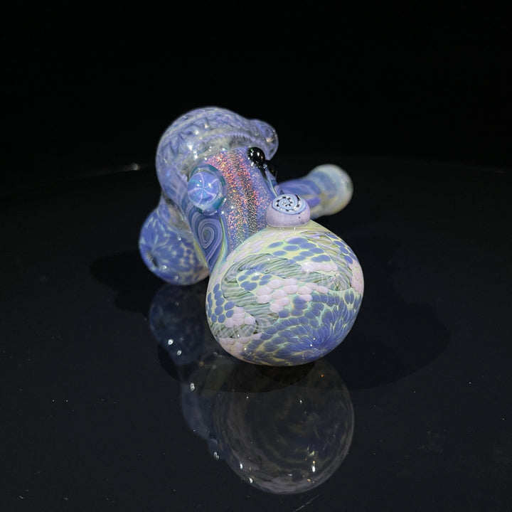 Glass Berry Cupcake Sidecar Bubbler Glass Pipe Glass Berry Cupcake