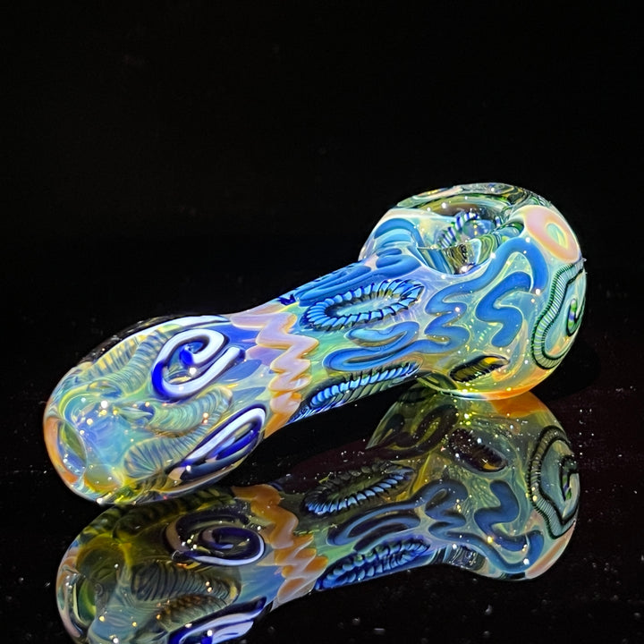 Super Chunky Inside Out Spoon Glass Pipe Tiny Mike   