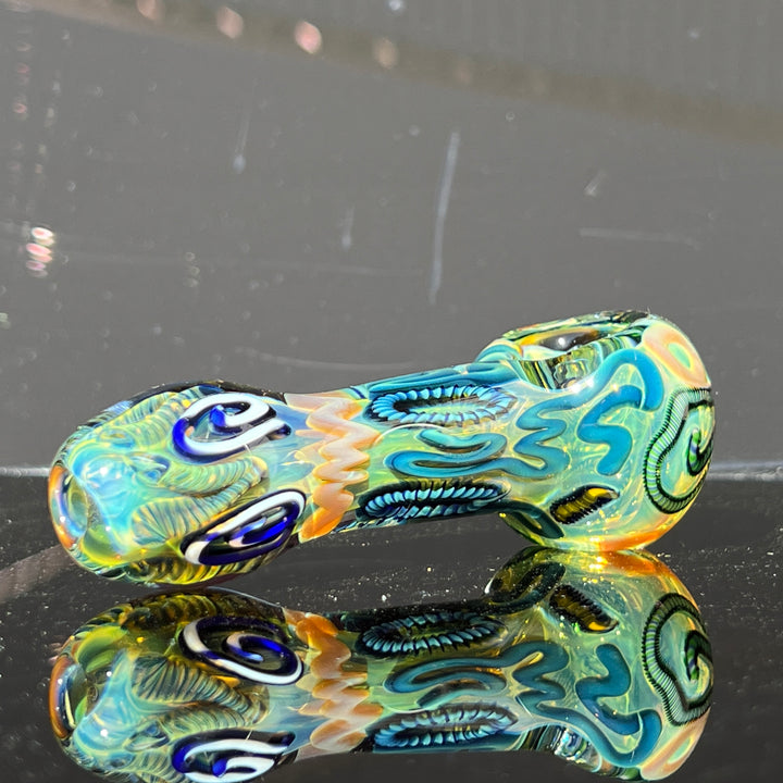 Super Chunky Inside Out Spoon Glass Pipe Tiny Mike   