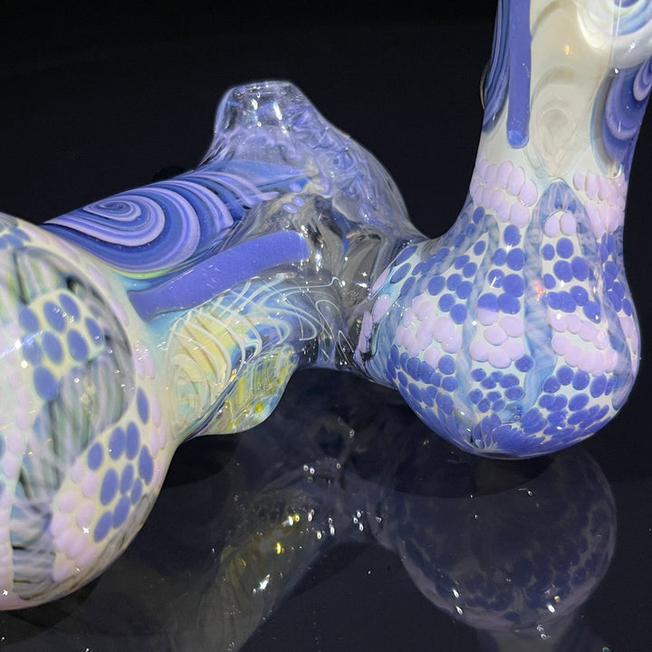 Glass Berry Cupcake Sidecar Bubbler Glass Pipe Glass Berry Cupcake