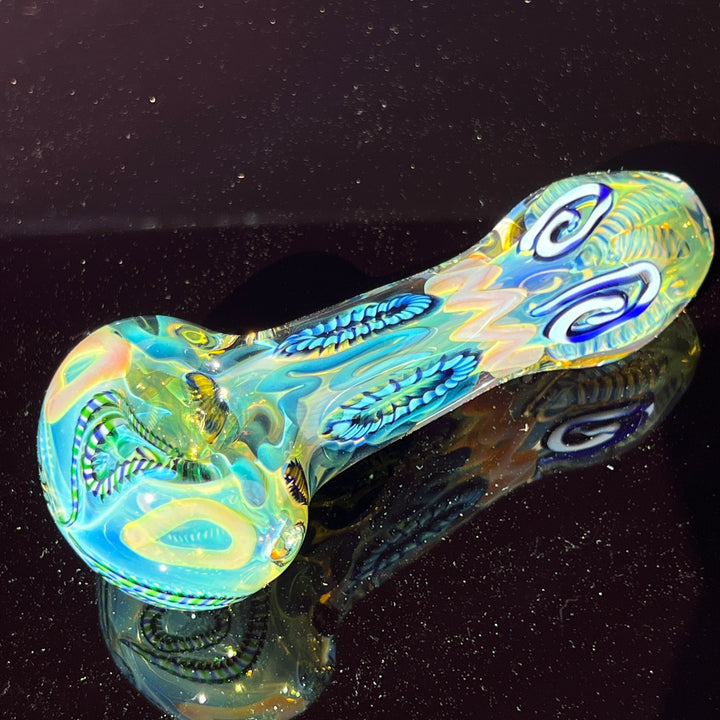 Super Chunky Inside Out Spoon Glass Pipe Tiny Mike   