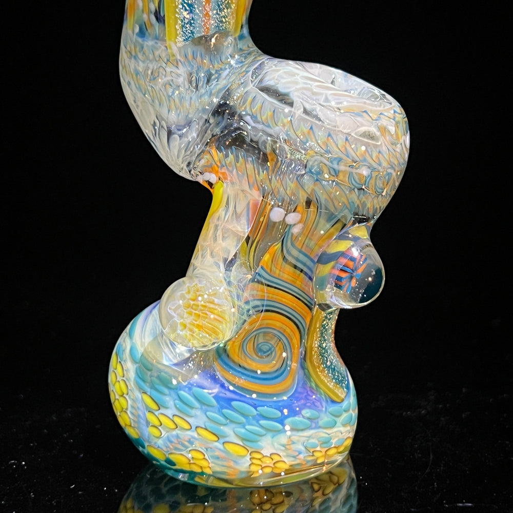 Glass Berry Cupcake Sherlock Bubbler Glass Pipe Glass Berry Cupcake