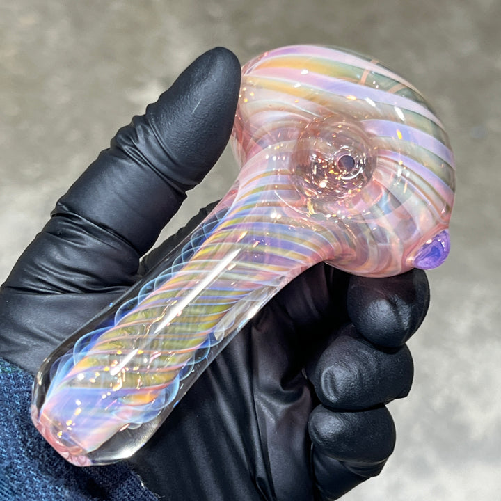 Thick Fume Pipe and Chillum Combo 3 Glass Pipe Chuck Glass   