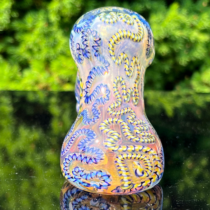 Inside Out Hammer Bubbler Glass Pipe Tiny Mike   