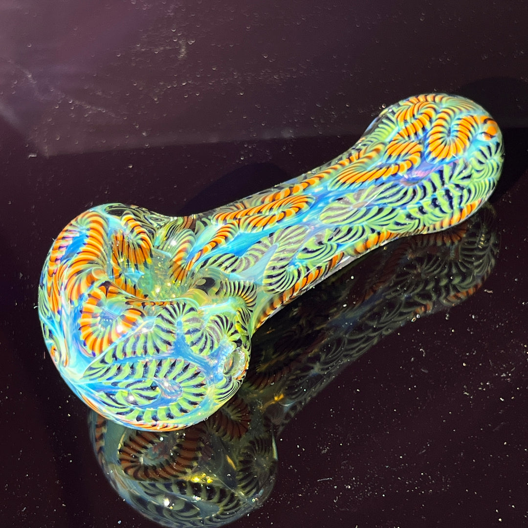 Super Chunky Inside Out Spoon Glass Pipe Tiny Mike   