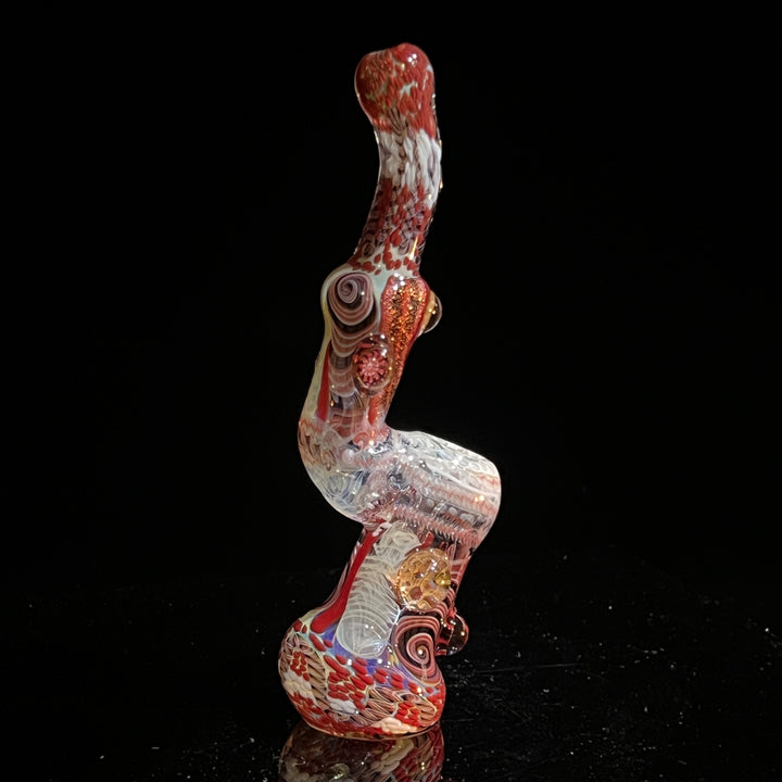 Glass Berry Cupcake Sherlock Bubbler Glass Pipe Glass Berry Cupcake