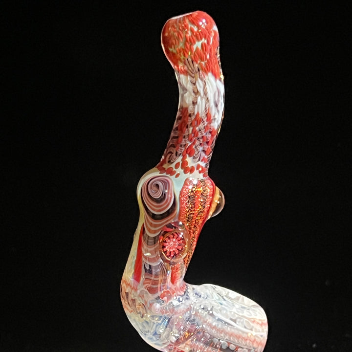 Glass Berry Cupcake Sherlock Bubbler Glass Pipe Glass Berry Cupcake