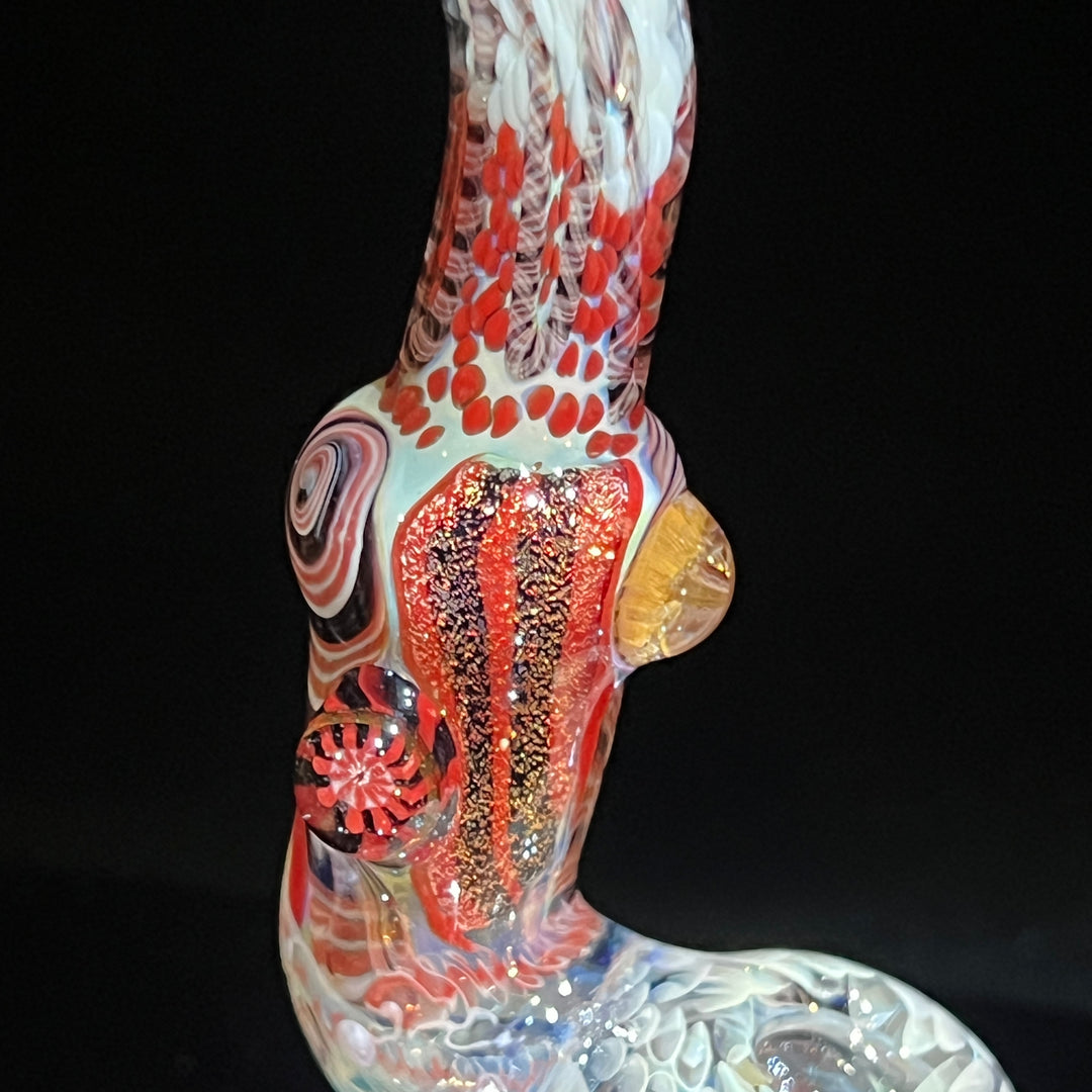 Glass Berry Cupcake Sherlock Bubbler Glass Pipe Glass Berry Cupcake