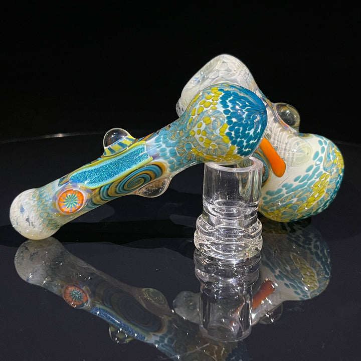 Glass Berry Cupcake Sidecar Bubbler Glass Pipe Glass Berry Cupcake