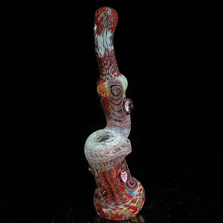 Glass Berry Cupcake Sherlock Bubbler Glass Pipe Glass Berry Cupcake