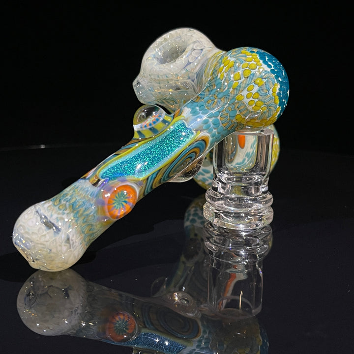 Glass Berry Cupcake Sidecar Bubbler Glass Pipe Glass Berry Cupcake