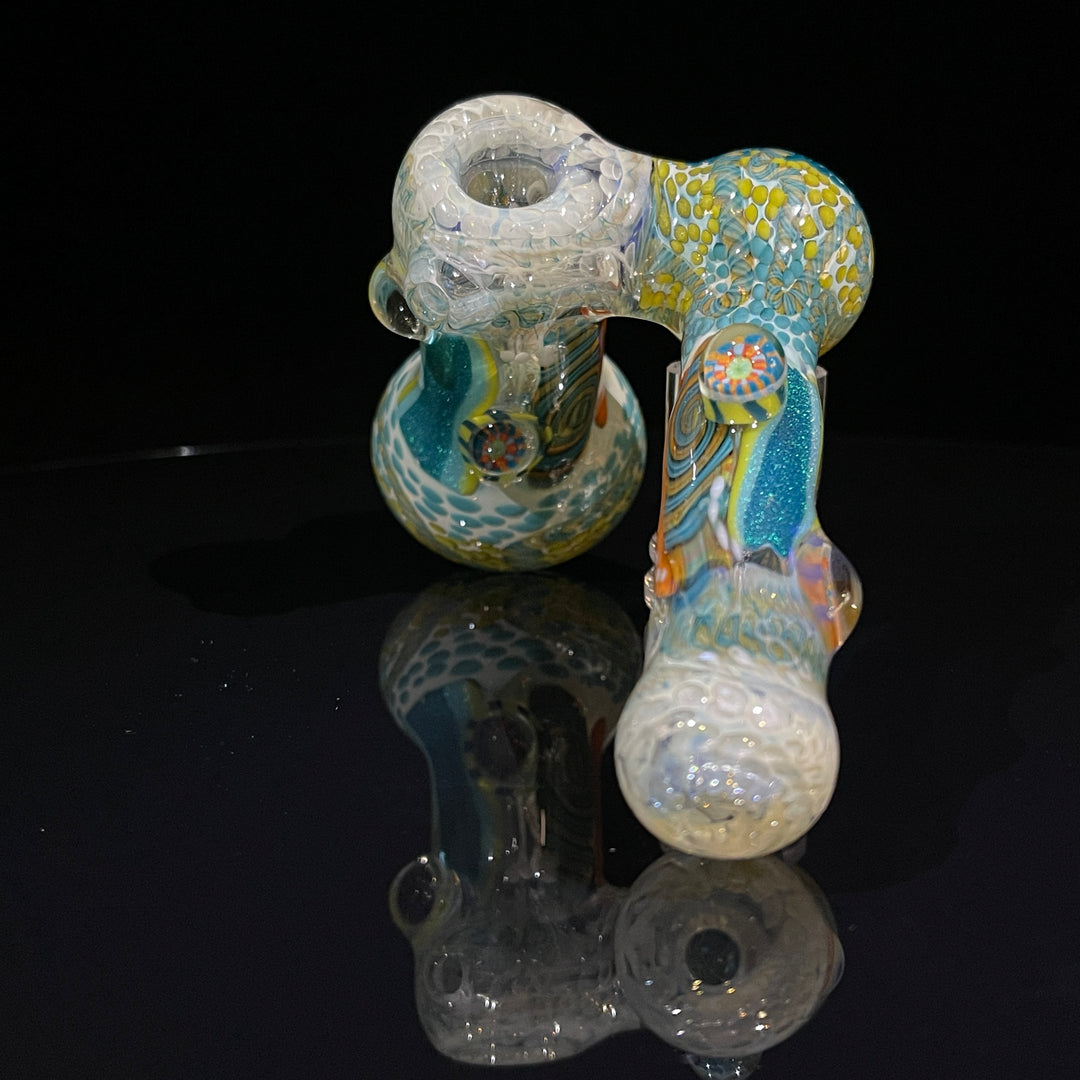 Glass Berry Cupcake Sidecar Bubbler Glass Pipe Glass Berry Cupcake