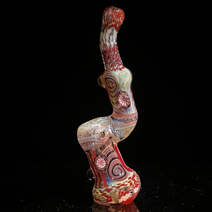 Glass Berry Cupcake Sherlock Bubbler Glass Pipe Glass Berry Cupcake