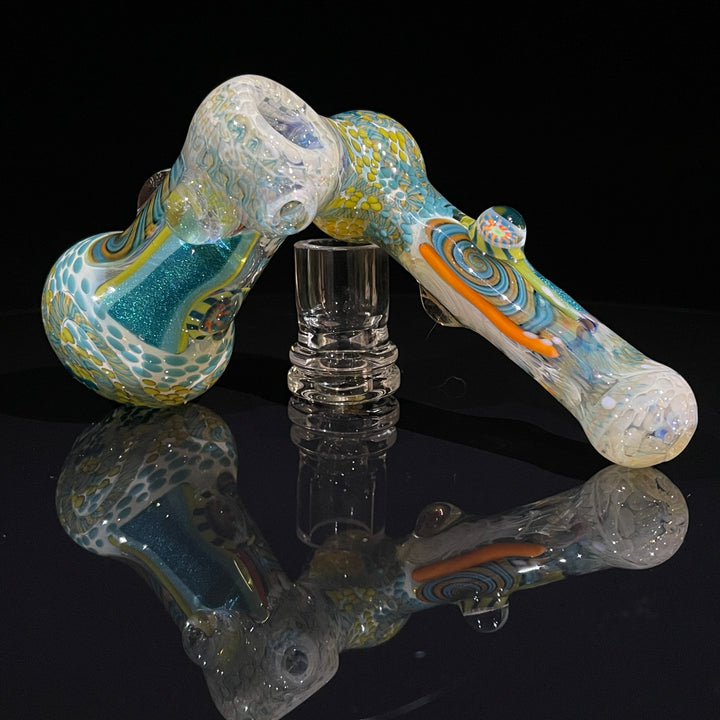 Glass Berry Cupcake Sidecar Bubbler Glass Pipe Glass Berry Cupcake