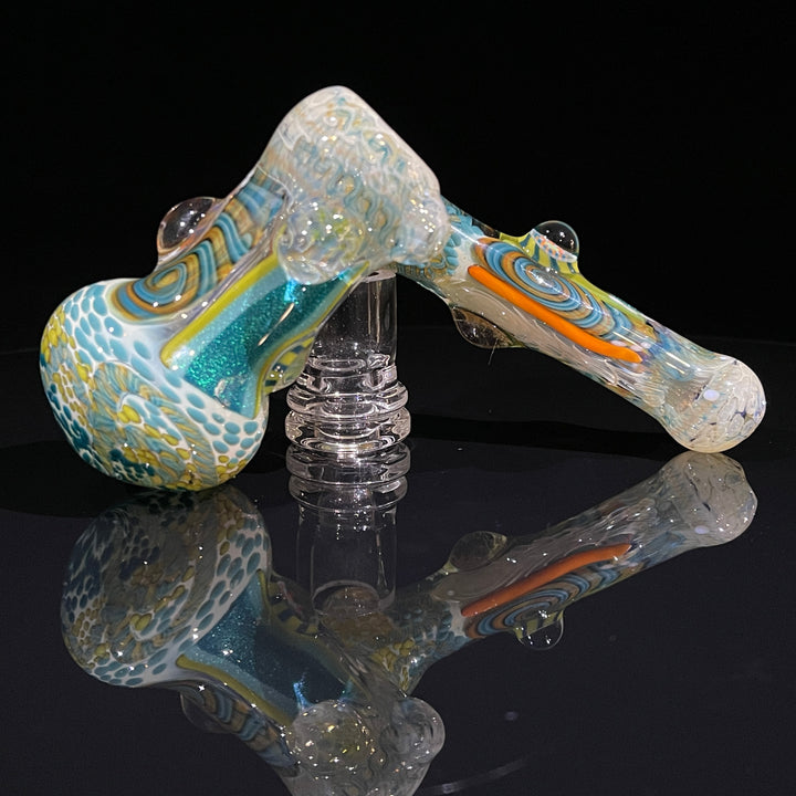 Glass Berry Cupcake Sidecar Bubbler Glass Pipe Glass Berry Cupcake