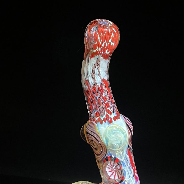 Glass Berry Cupcake Sherlock Bubbler Glass Pipe Glass Berry Cupcake