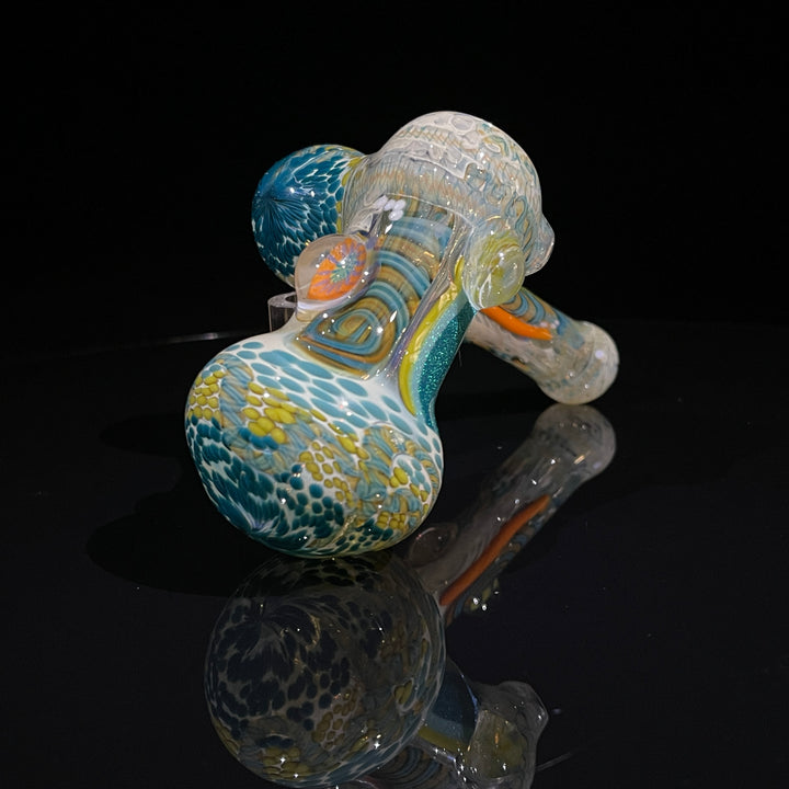 Glass Berry Cupcake Sidecar Bubbler Glass Pipe Glass Berry Cupcake