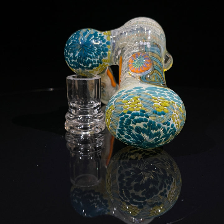 Glass Berry Cupcake Sidecar Bubbler Glass Pipe Glass Berry Cupcake