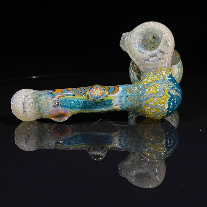 Glass Berry Cupcake Sidecar Bubbler Glass Pipe Glass Berry Cupcake