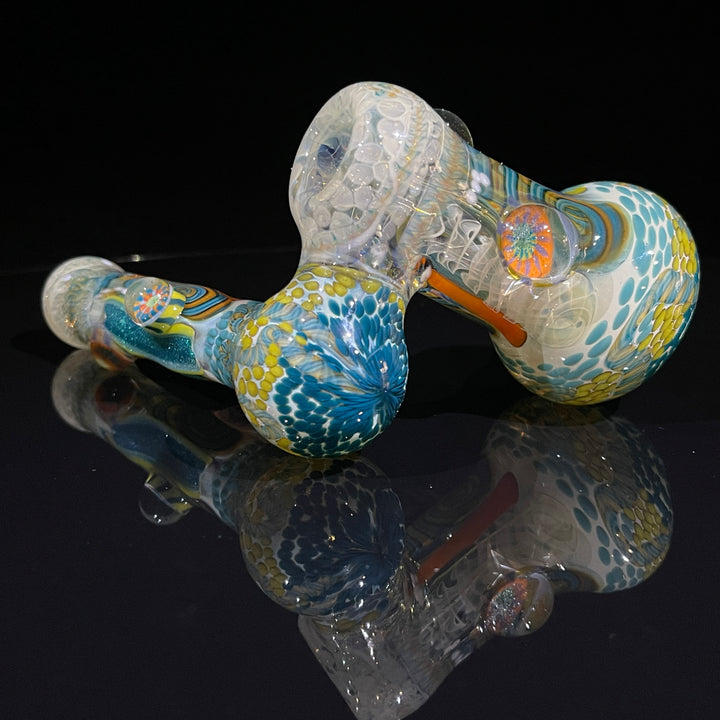 Glass Berry Cupcake Sidecar Bubbler Glass Pipe Glass Berry Cupcake