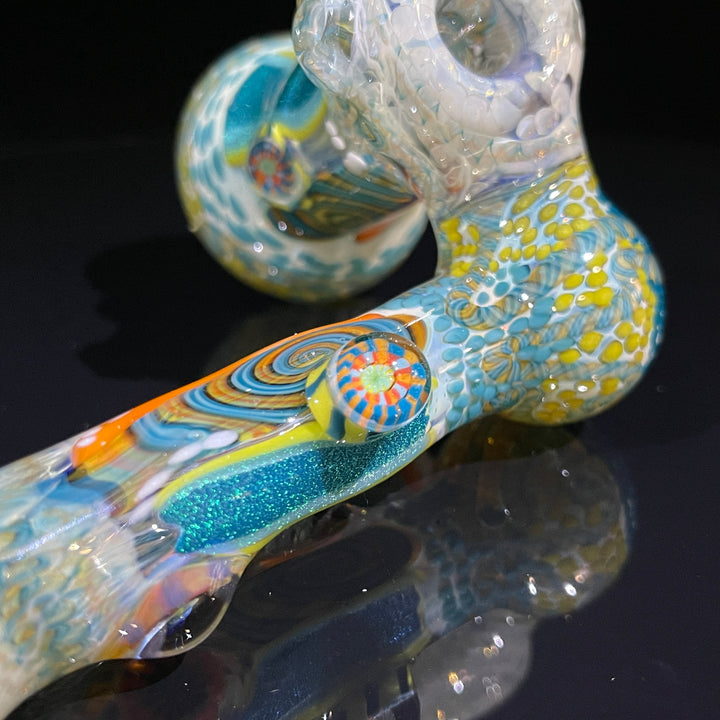 Glass Berry Cupcake Sidecar Bubbler Glass Pipe Glass Berry Cupcake