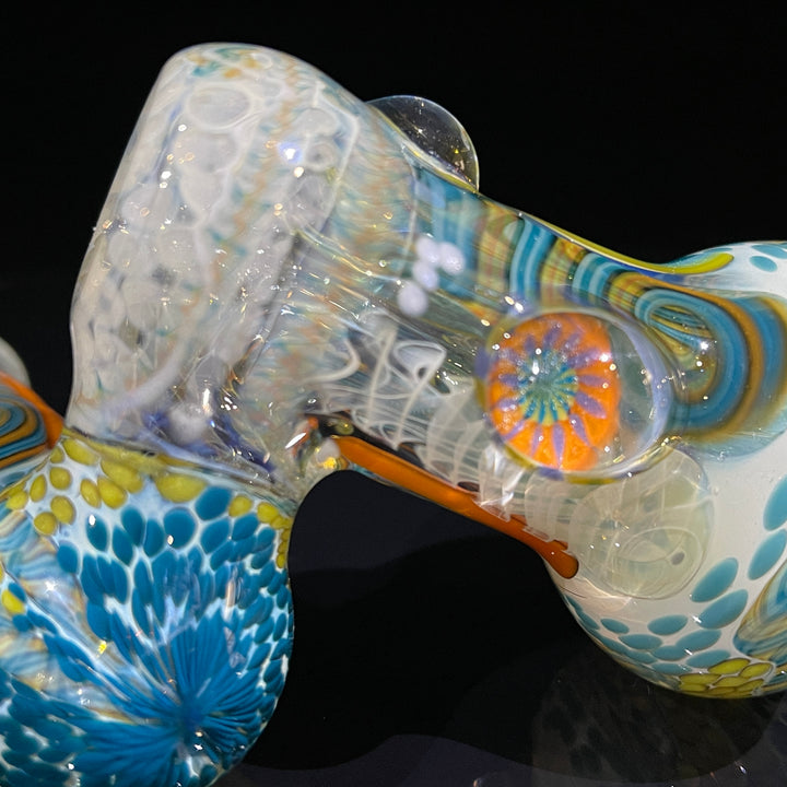Glass Berry Cupcake Sidecar Bubbler Glass Pipe Glass Berry Cupcake