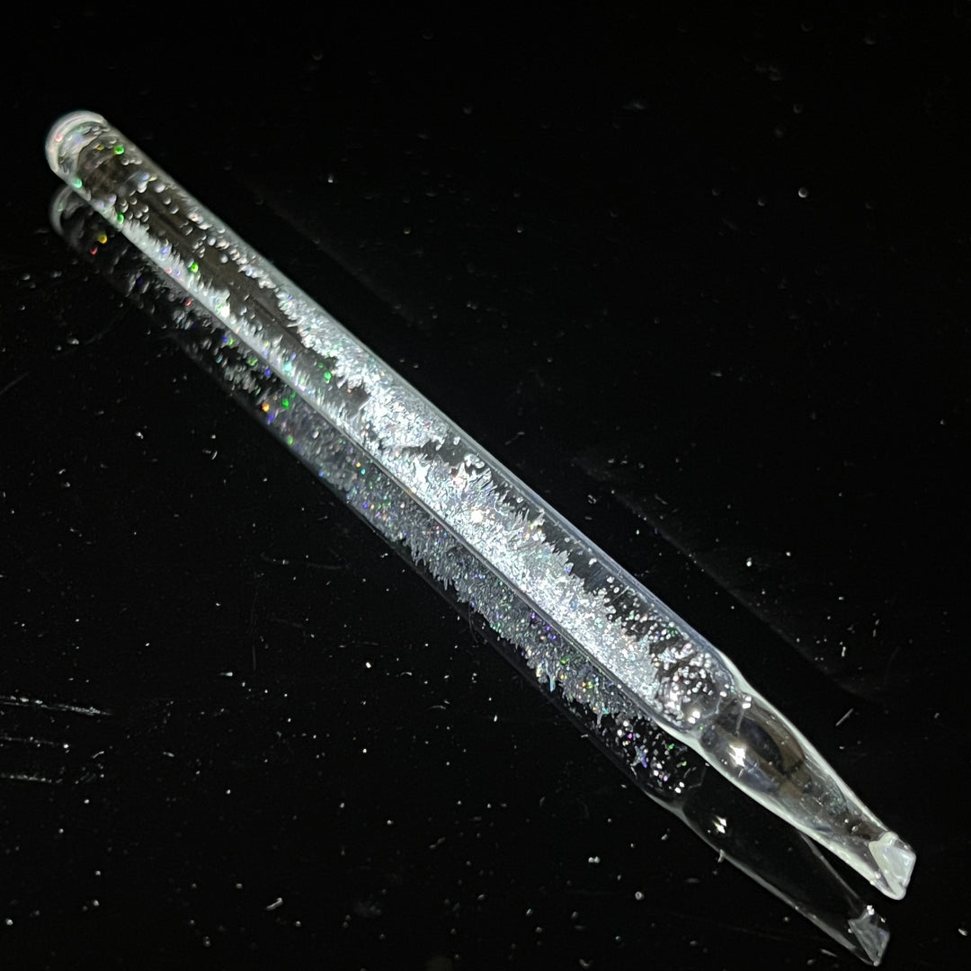 Chisel Tip Glitter Dabbers Accessory Beezy Glass Silver  