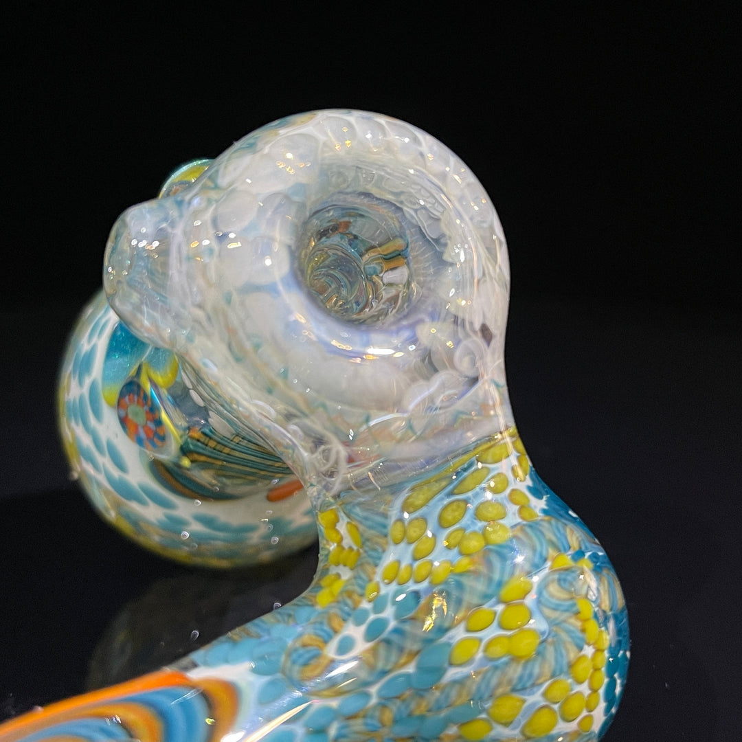 Glass Berry Cupcake Sidecar Bubbler Glass Pipe Glass Berry Cupcake