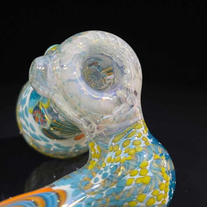 Glass Berry Cupcake Sidecar Bubbler Glass Pipe Glass Berry Cupcake