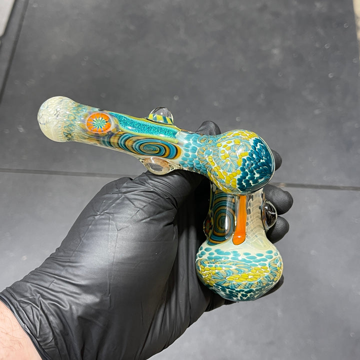 Glass Berry Cupcake Sidecar Bubbler Glass Pipe Glass Berry Cupcake