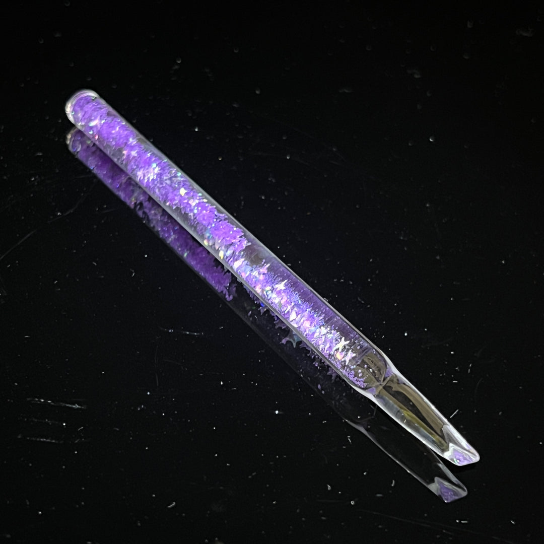 Chisel Tip Glitter Dabbers Accessory Beezy Glass Purple  