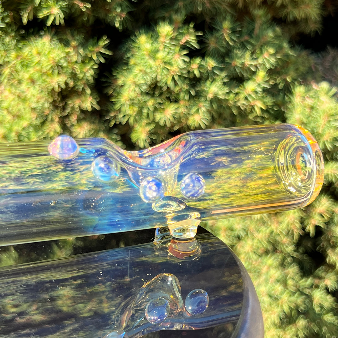 15" ISO Fume Steam Roller Glass Pipe TG   