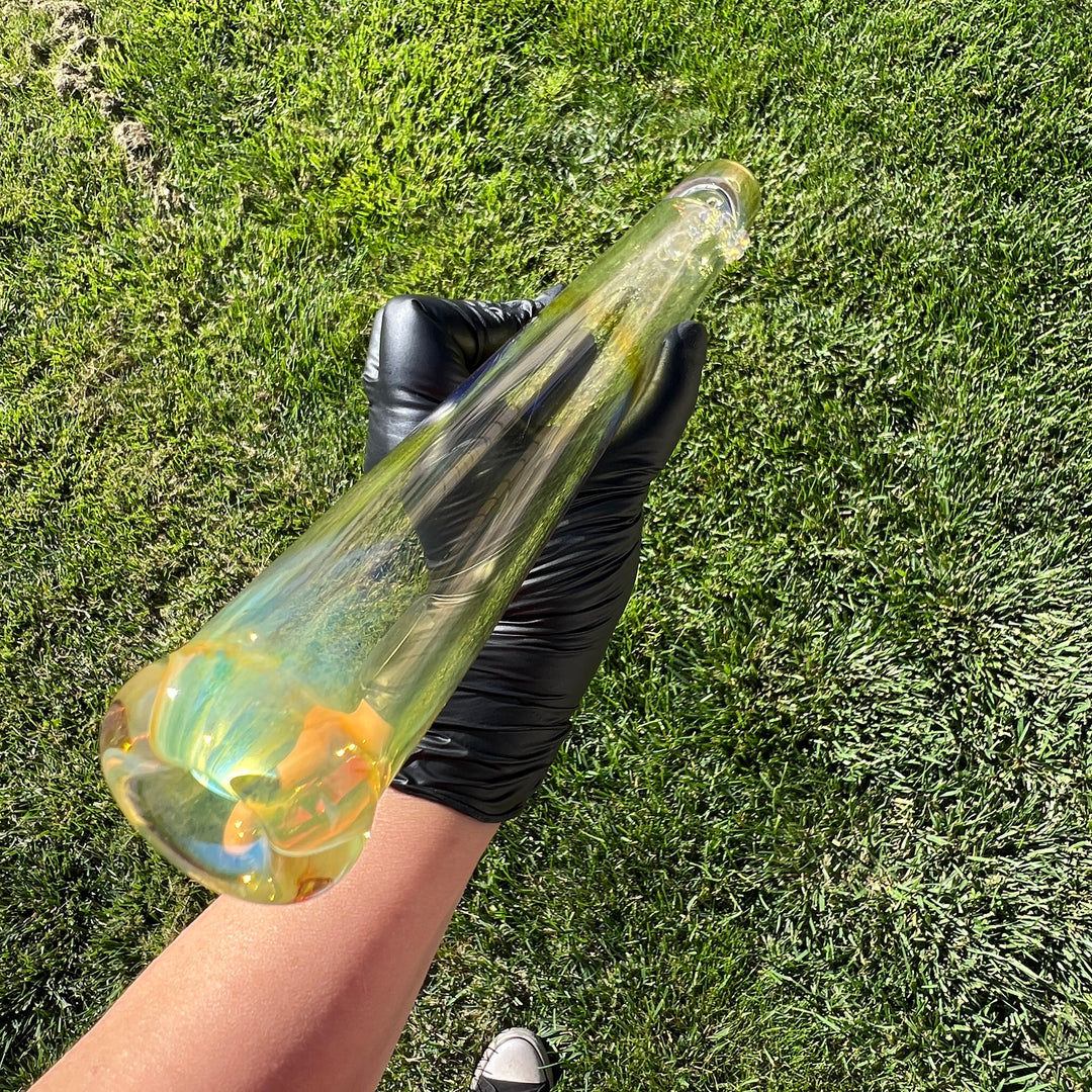 15" ISO Fume Steam Roller Glass Pipe TG   