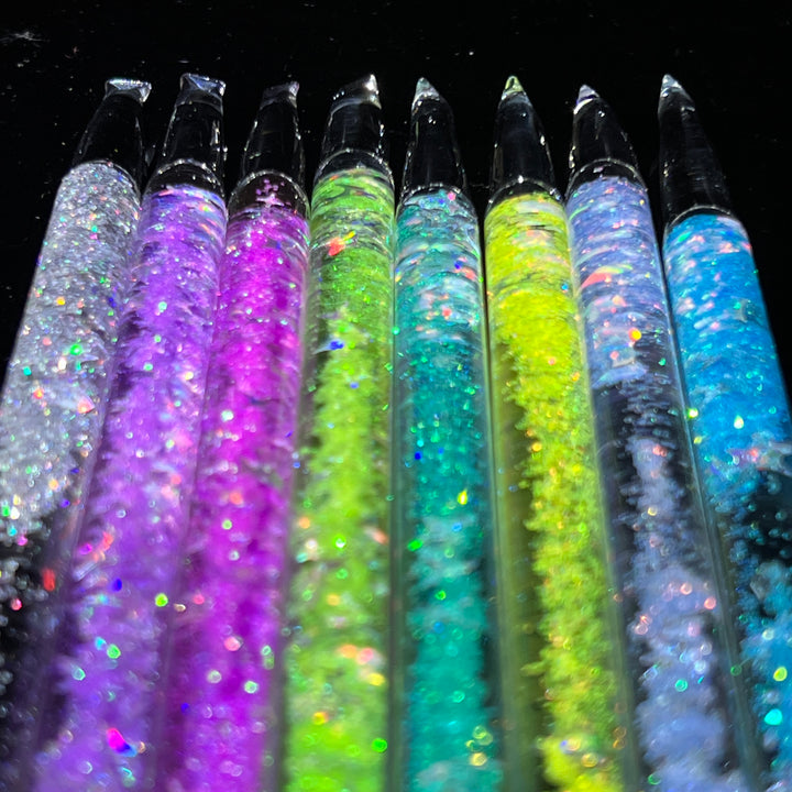 Chisel Tip Glitter Dabbers Accessory Beezy Glass   