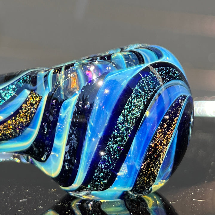 Fumed Dichro Spoon Glass Pipe Tiny Mike   