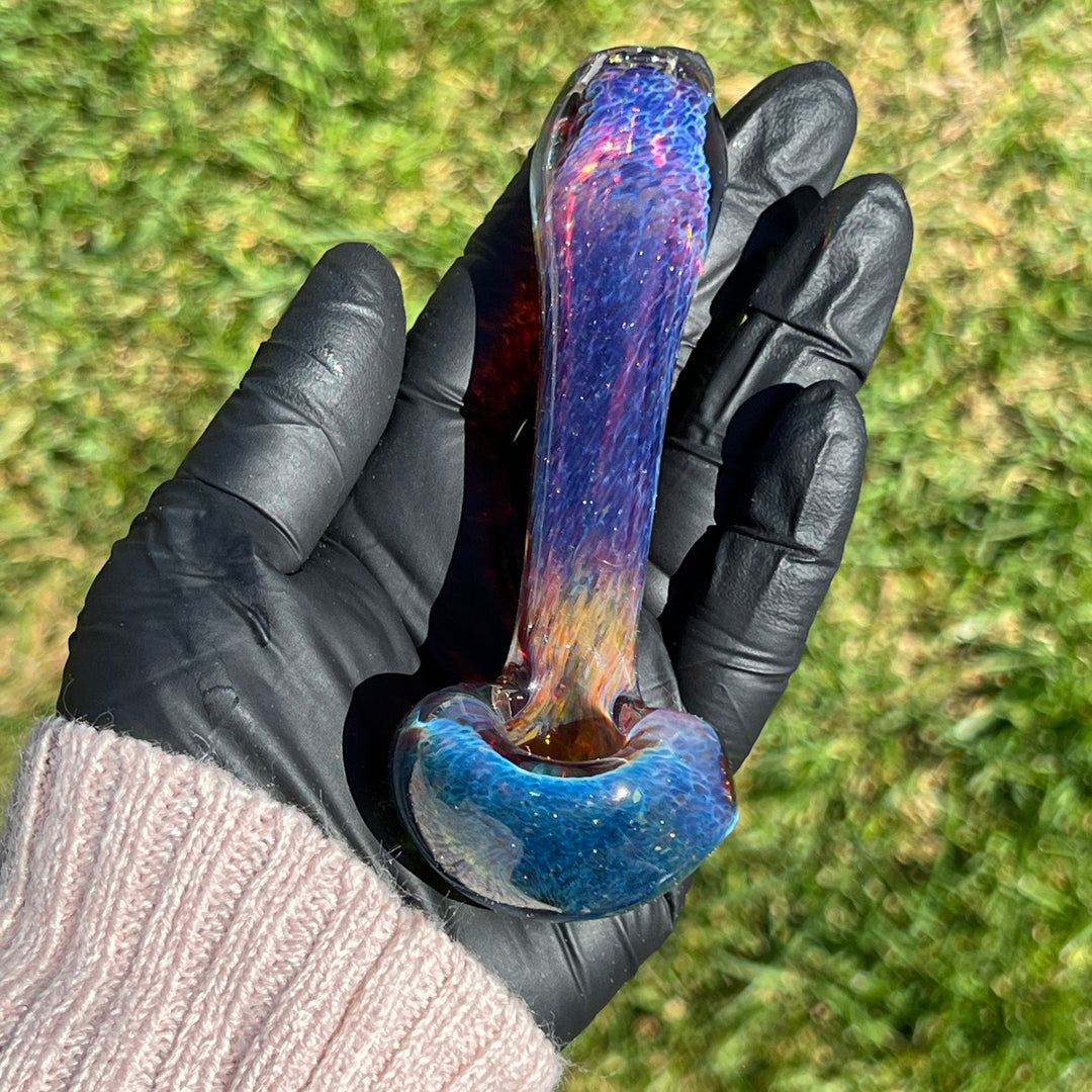 Purple Magic Pipe Glass Pipe Beezy Glass   