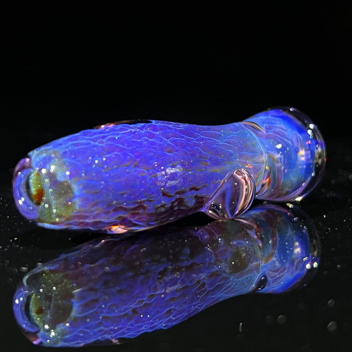 Purple Nebula Chillum Glass Pipe Tako Glass   