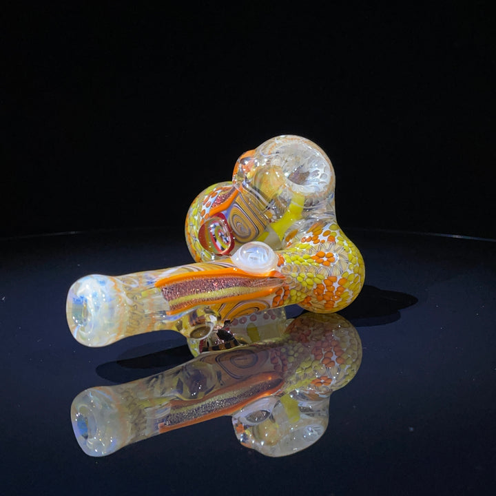 Glass Berry Cupcake Sidecar Bubbler Glass Pipe Glass Berry Cupcake